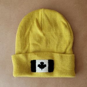Roots Canada toque mustard